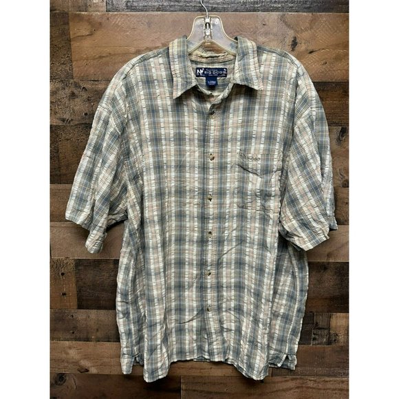 Big Dogs Men's Short Sleeve Button Up Size X-Large‎ - Picture 1 of 3
